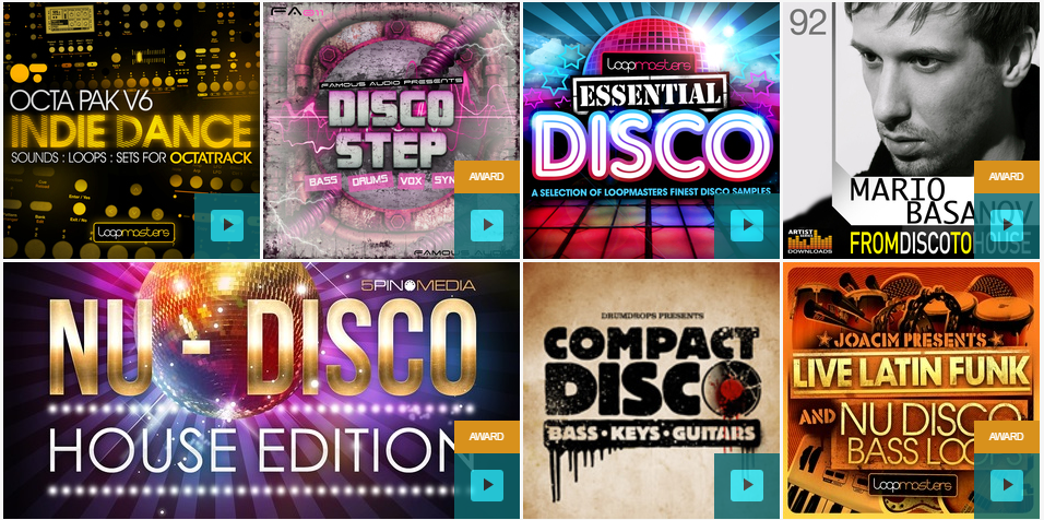 Funk, Disco, & House Drum Kits and Sound packs