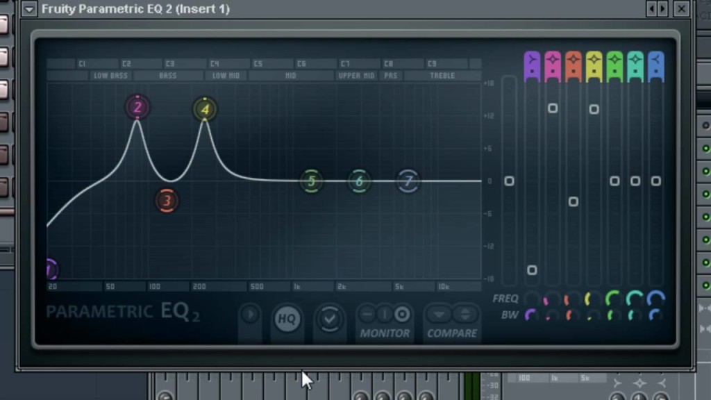 how to get eq guitar drums audio