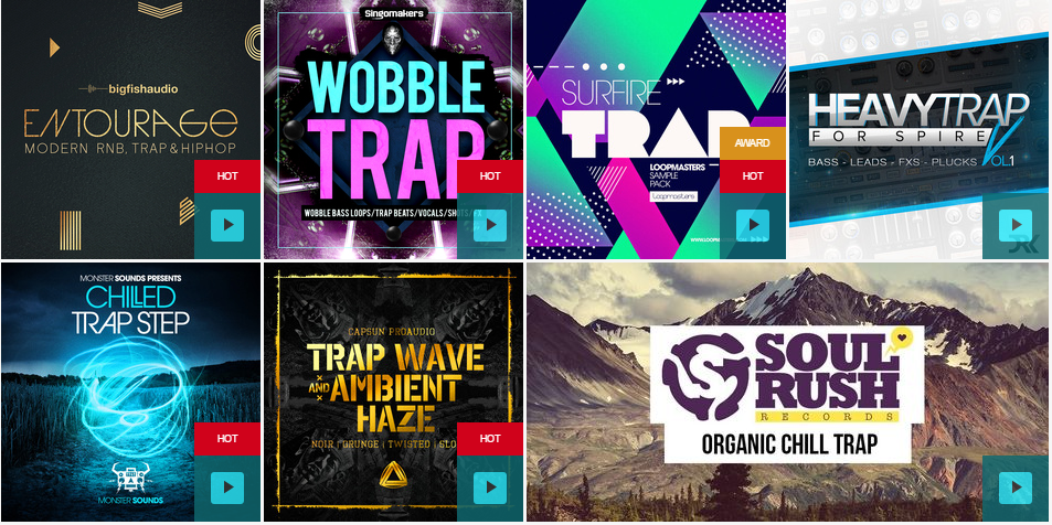 Trap Drum Kits & Sound Packs