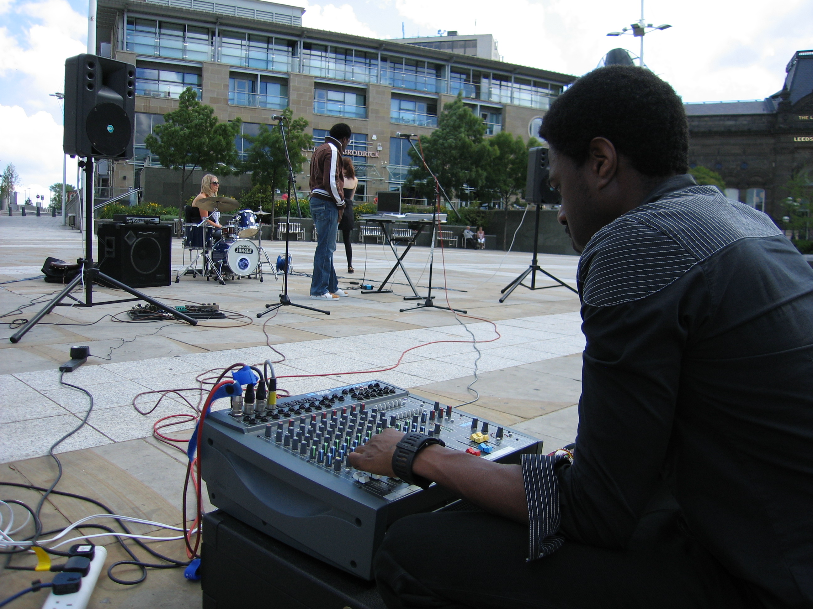 Live show mixing