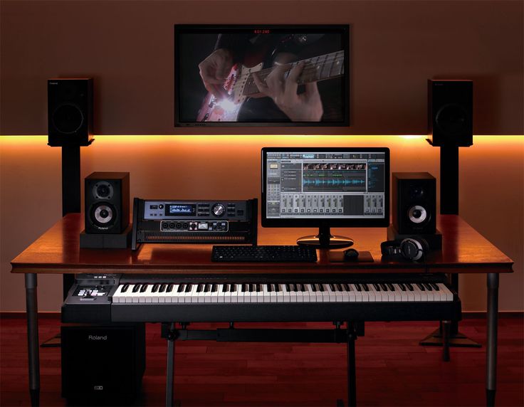 Studio Recording Setup Under 800, Home Studio Desk Setup